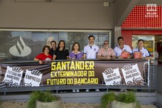 Dia Nacional de Mobilização em Defesa dos Trabalhadores e dos Clientes do Santander