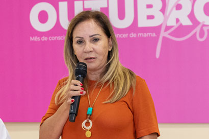 Neide Rodrigues - Presidenta do SEEBCG-MS