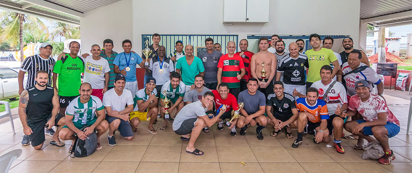 Jogadores do torneio início