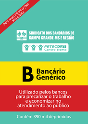 Folder Dia de Luta contra bancos privados